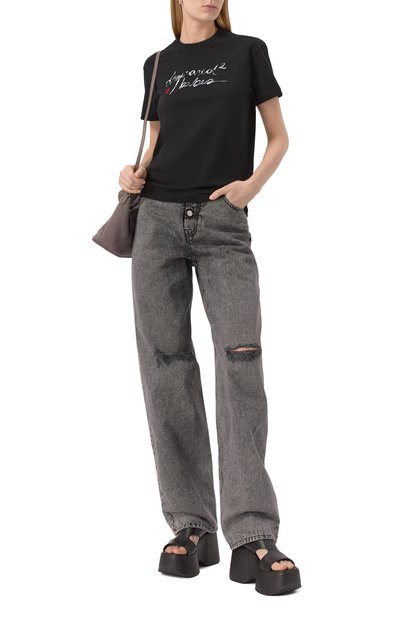 Хлопковая футболка DSQUARED2, арт. S72GD0571/D20020, фото 2