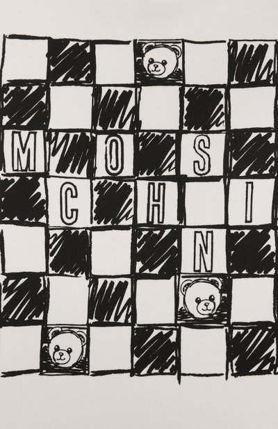 Хлопковый свитшот MOSCHINO, арт. HUF099/LCA15/4-8, фото 3