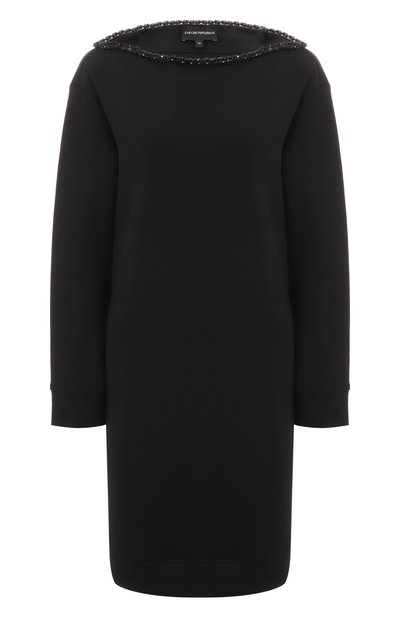 Женское хлопковое платье EMPORIO ARMANI, арт. EW002796/AF10002