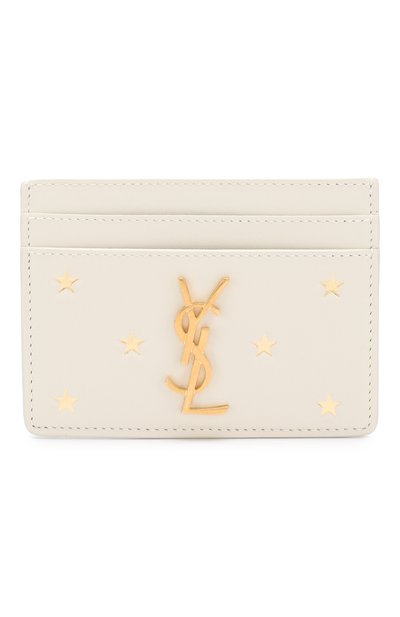 Кожаный футляр для кредитных карт SAINT LAURENT, арт. 370778/007GJ, фото 1