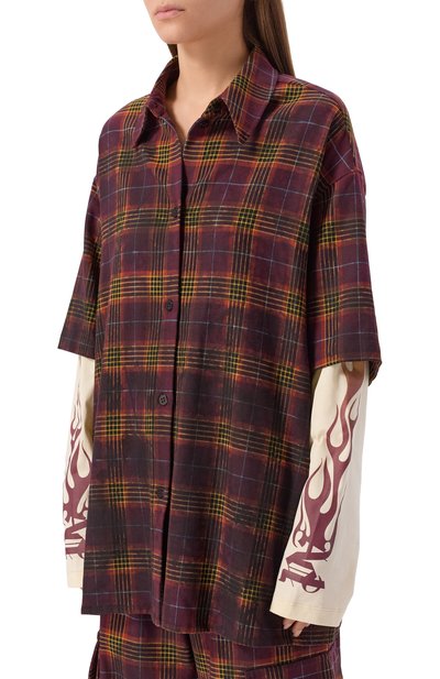 Рубашка PALM ANGELS, арт. PWGE027F25FAB001, фото 3