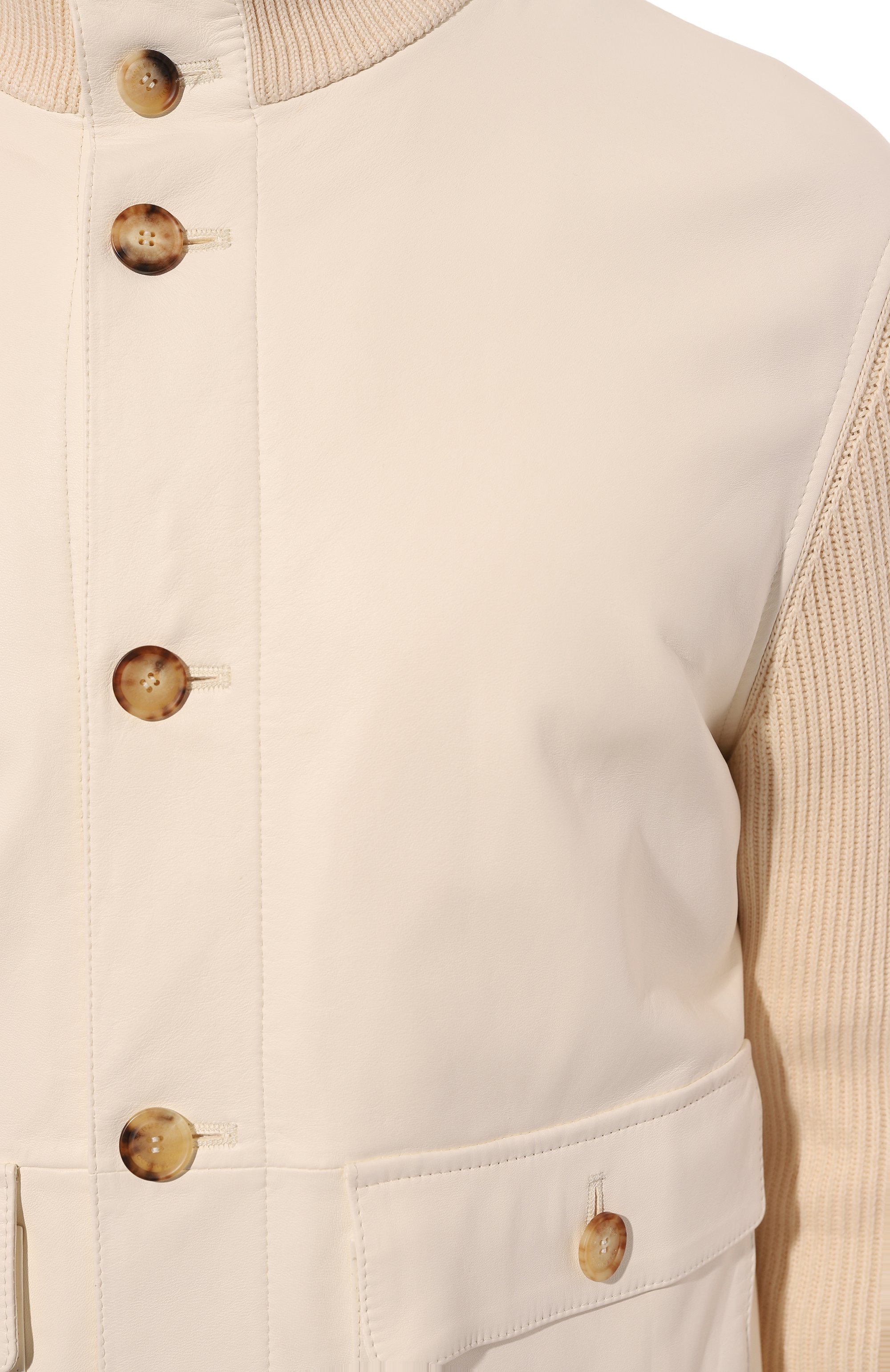 Комбинированный кардиган BRUNELLO CUCINELLI, арт. MPG0L1934, фото 5