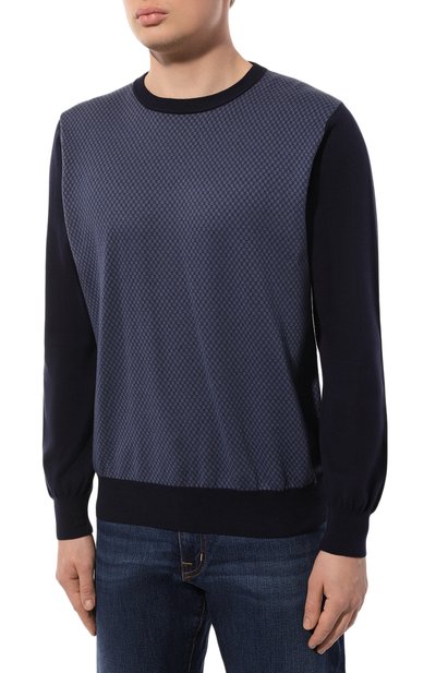 Хлопковый джемпер CANALI, арт. C0012/MK02060, фото 3