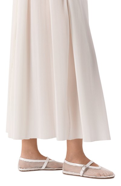 Текстильные балетки ALAIA, арт. AA3A029TK007, фото 2