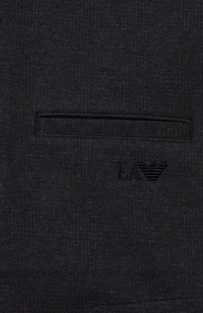 Пиджак из вискозы и хлопка EMPORIO ARMANI, арт. EB000616/AF16695, фото 3