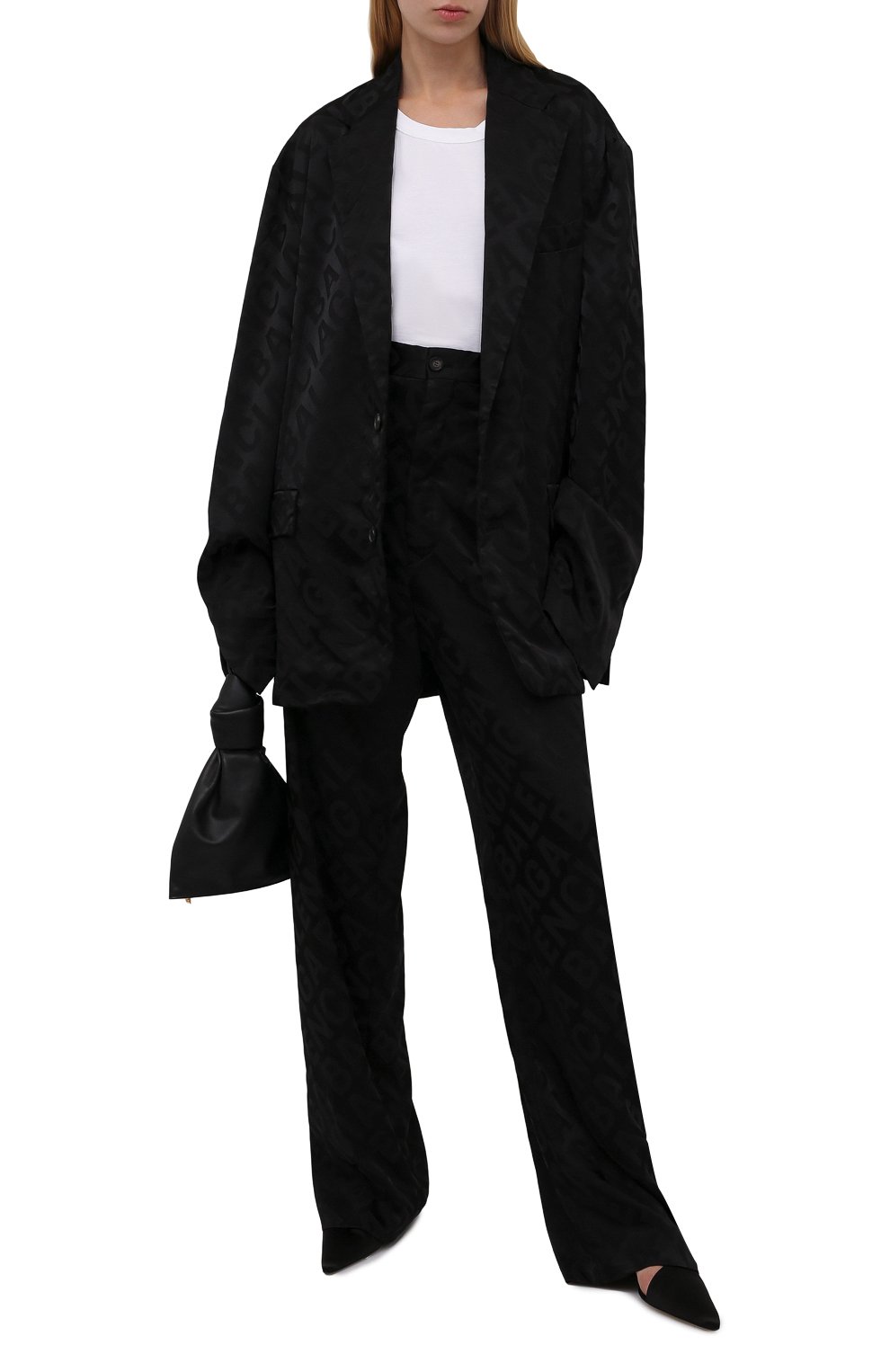 Жакет BALENCIAGA черного цвета по цене 209000 руб., арт. 671671/TI038, фото 2 Жакет BALENCIAGA, арт. 671671/TI038, фото 2