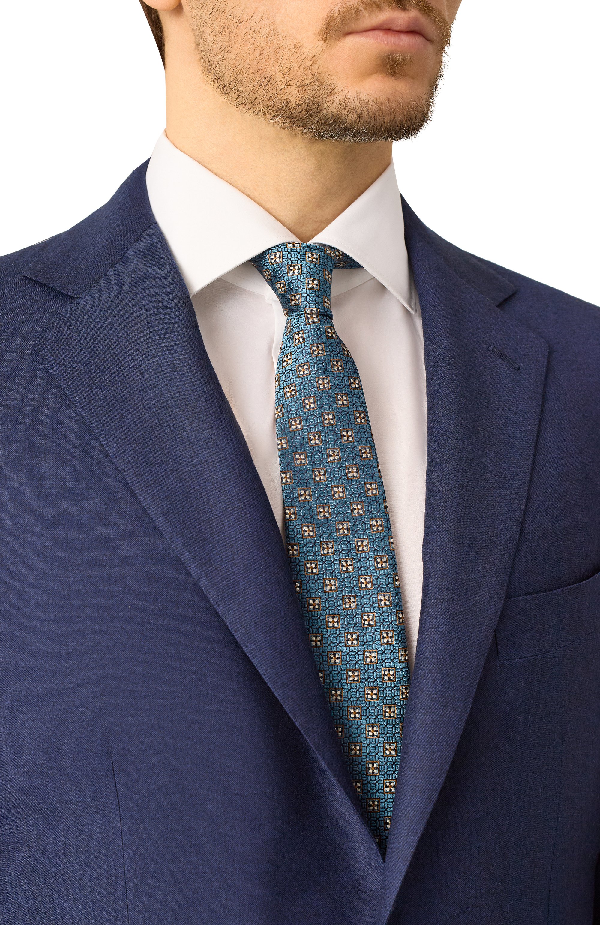 Шелковый галстук CANALI, арт. 18/HJ04195, фото 2