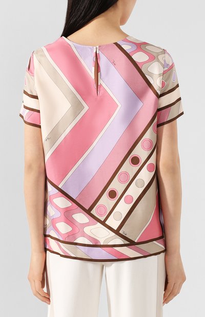 Шелковый топ EMILIO PUCCI, арт. 0HRM20/0H741, фото 4