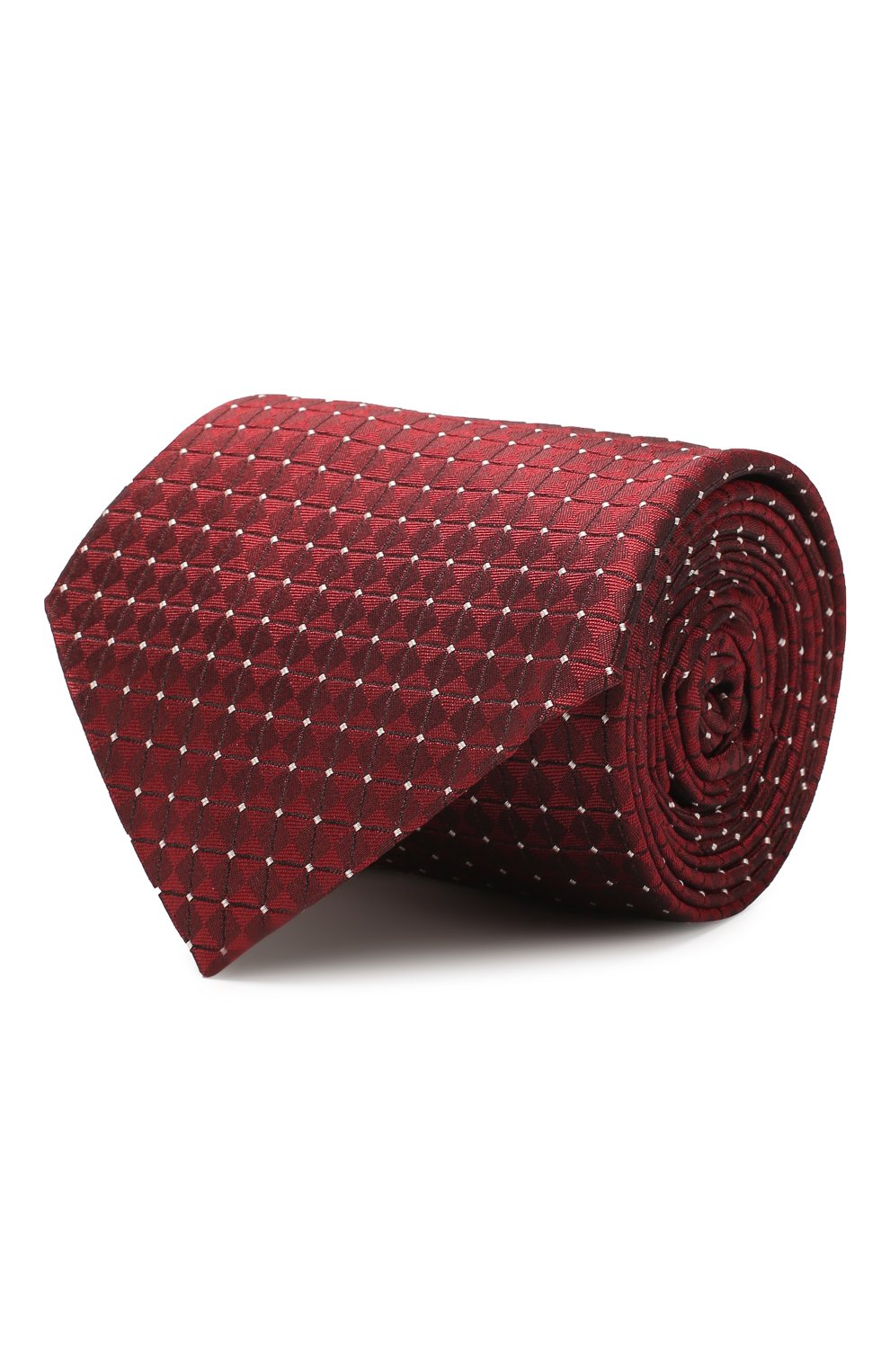 Шелковый галстук CORNELIANI красного цвета по цене 8995 руб., арт. 84U302-9820368/00, фото 1 Шелковый галстук CORNELIANI, арт. 84U302-9820368/00, фото 1