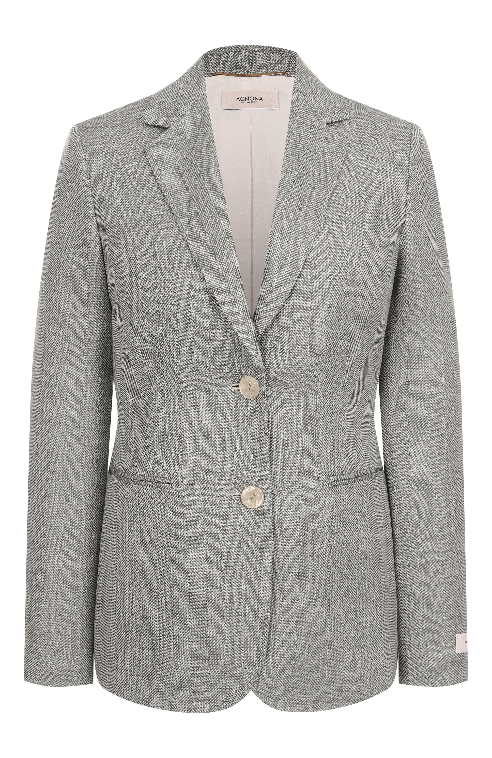 Жакет из шерсти и шелка AGNONA зеленого цвета по цене 351500 руб., арт. TX0805/R1015, фото 1 Жакет из шерсти и шелка AGNONA, арт. TX0805/R1015, фото 1