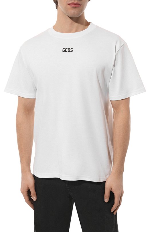 

Хлопковая футболка GCDS, Чёрный