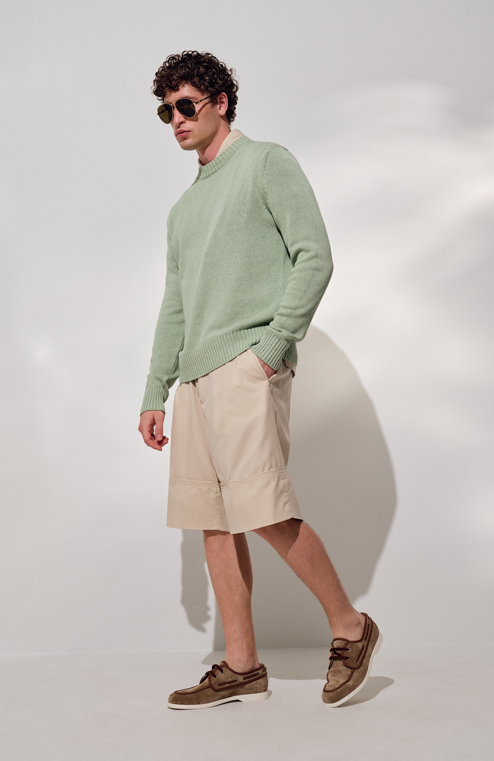 Замшевые топсайдеры palm avenue VALENTINO, арт. 6Y2S0J38/VNN, фото 8