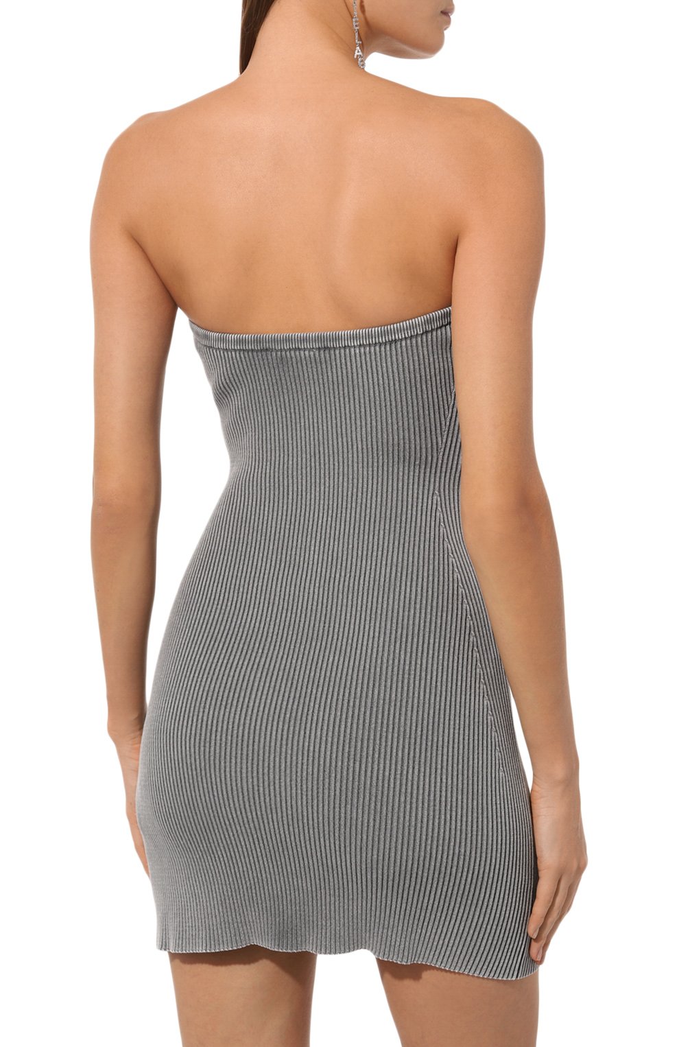 Хлопковое платье DIESEL, арт. A16282/0DBDI, фото 4