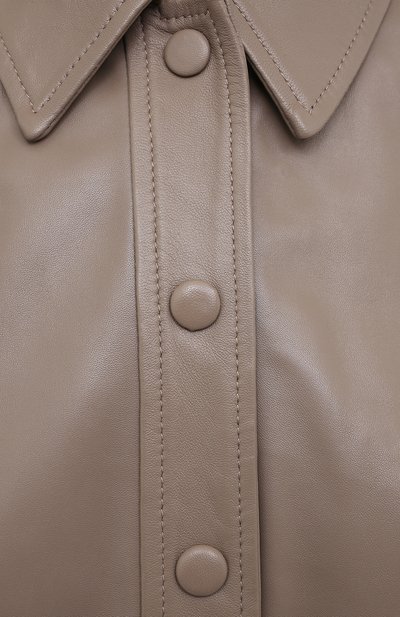 Кожаное платье GANNI, арт. F5897, фото 5