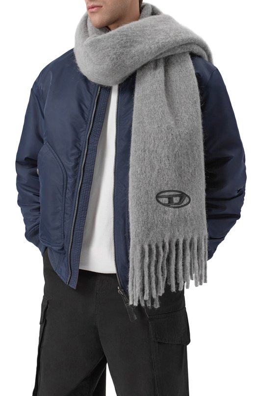 Шарф S-Olid Diesel A21744/0EGDZ Серый  A21744/0EGDZ Фото 2