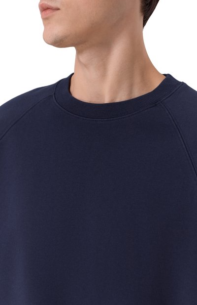 Хлопковый свитшот ГОША РУБЧИНСКИЙ, арт. SW_0201_NAVY, фото 5