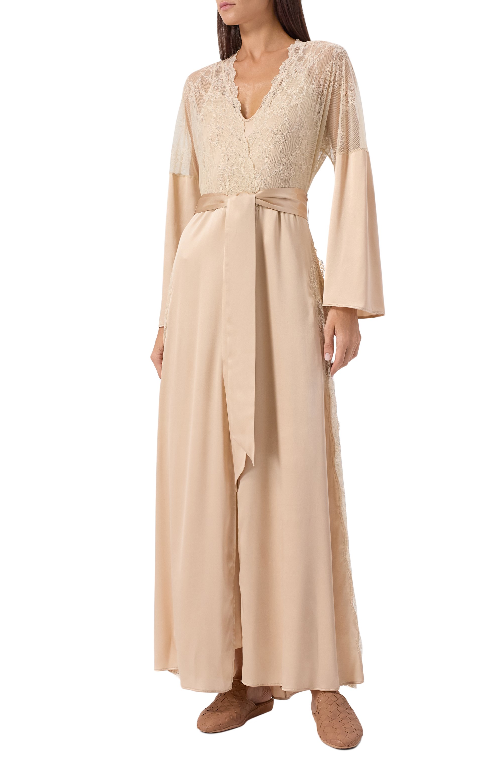 Шелковый халат C.ALLA, арт. CL0280 VE, фото 2