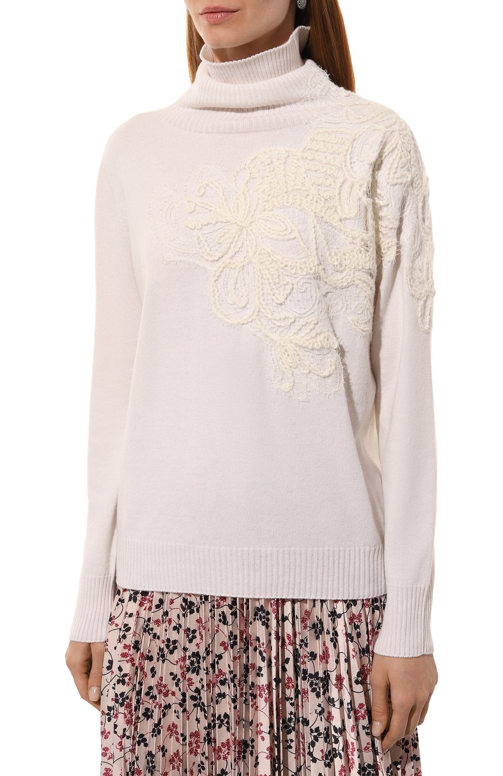 Водолазка из кашемира и вискозы D.EXTERIOR, �арт. 59090, фото 3