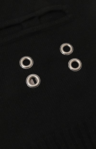 Шапка-балаклава из кашемира и шерсти RICK OWENS, арт. RP02C1480/WSBR, фото 4