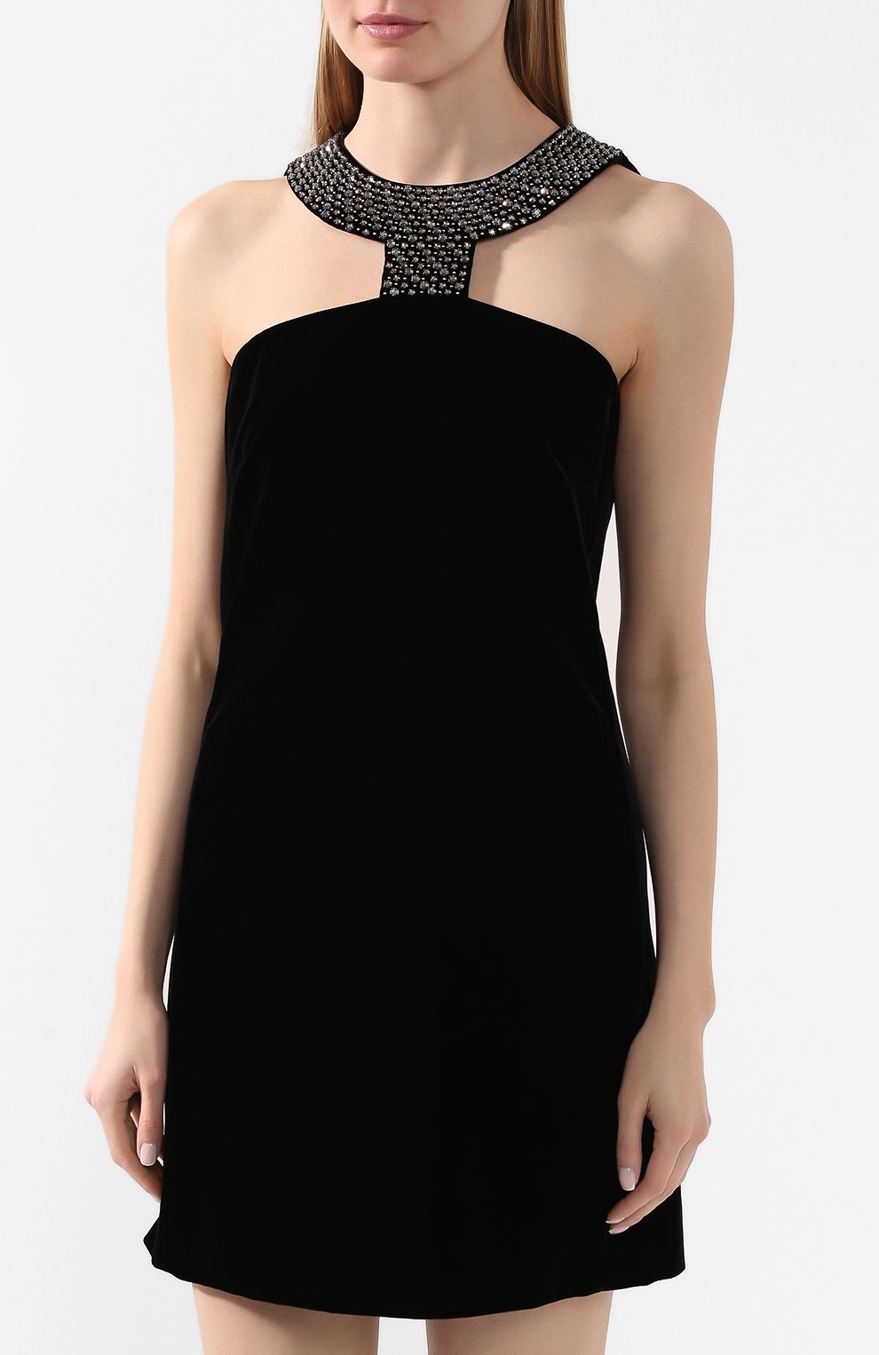 Мини-платье GIVENCHY черного цвета по цене 154500 руб., арт. BW20S8G0GW, фото 3 Мини-платье GIVENCHY, арт. BW20S8G0GW, фото 3