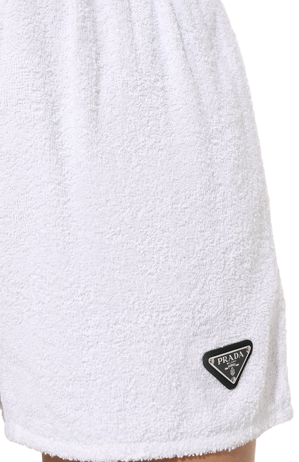 Хлопковые шорты PRADA, арт. P292E-1ZR3-F0009-212, фото 5