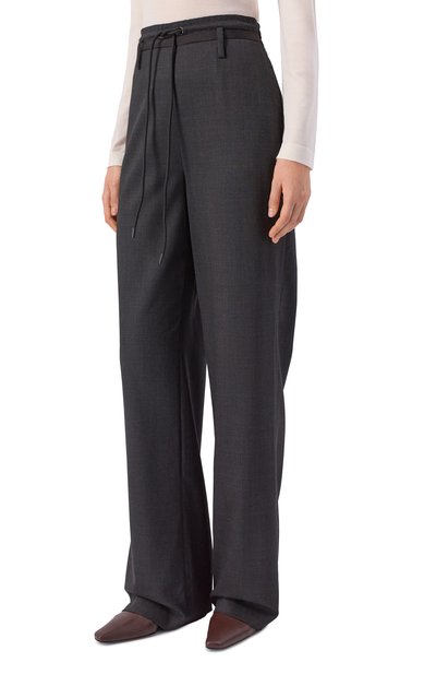 Шерстяные брюки DICE KAYEK, арт. FW25P303 MCL ANTHRACITE, фото 3