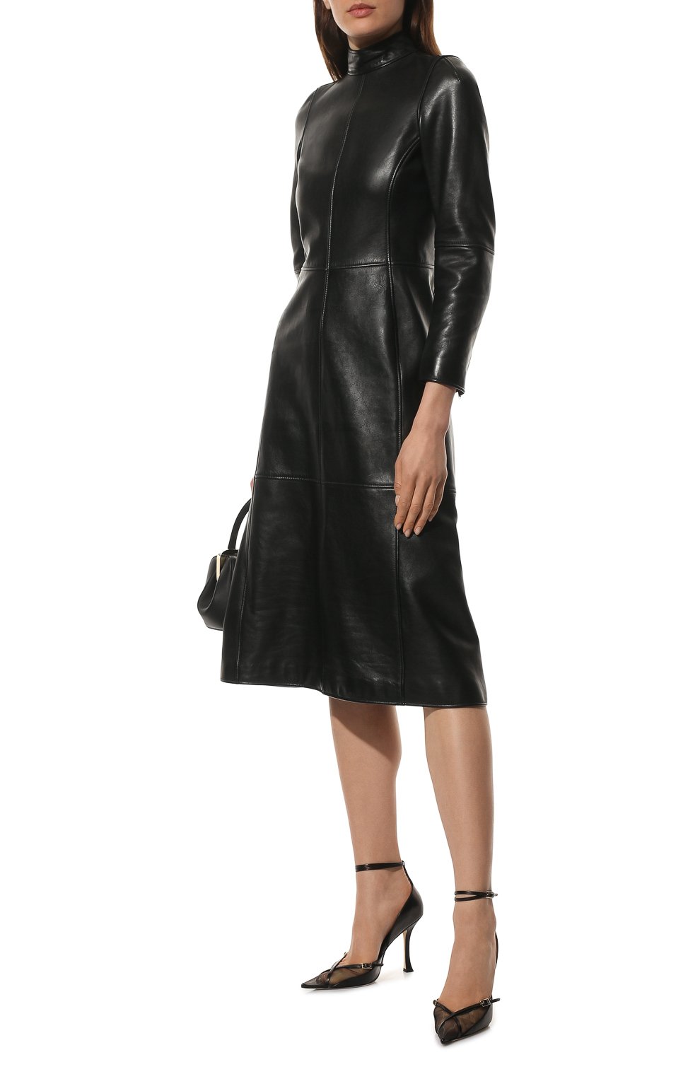 Кожаные туфли strap jimmy choo / mugler JIMMY CHOO, арт. JCXM STRAP PUMP/ALN, фото 2