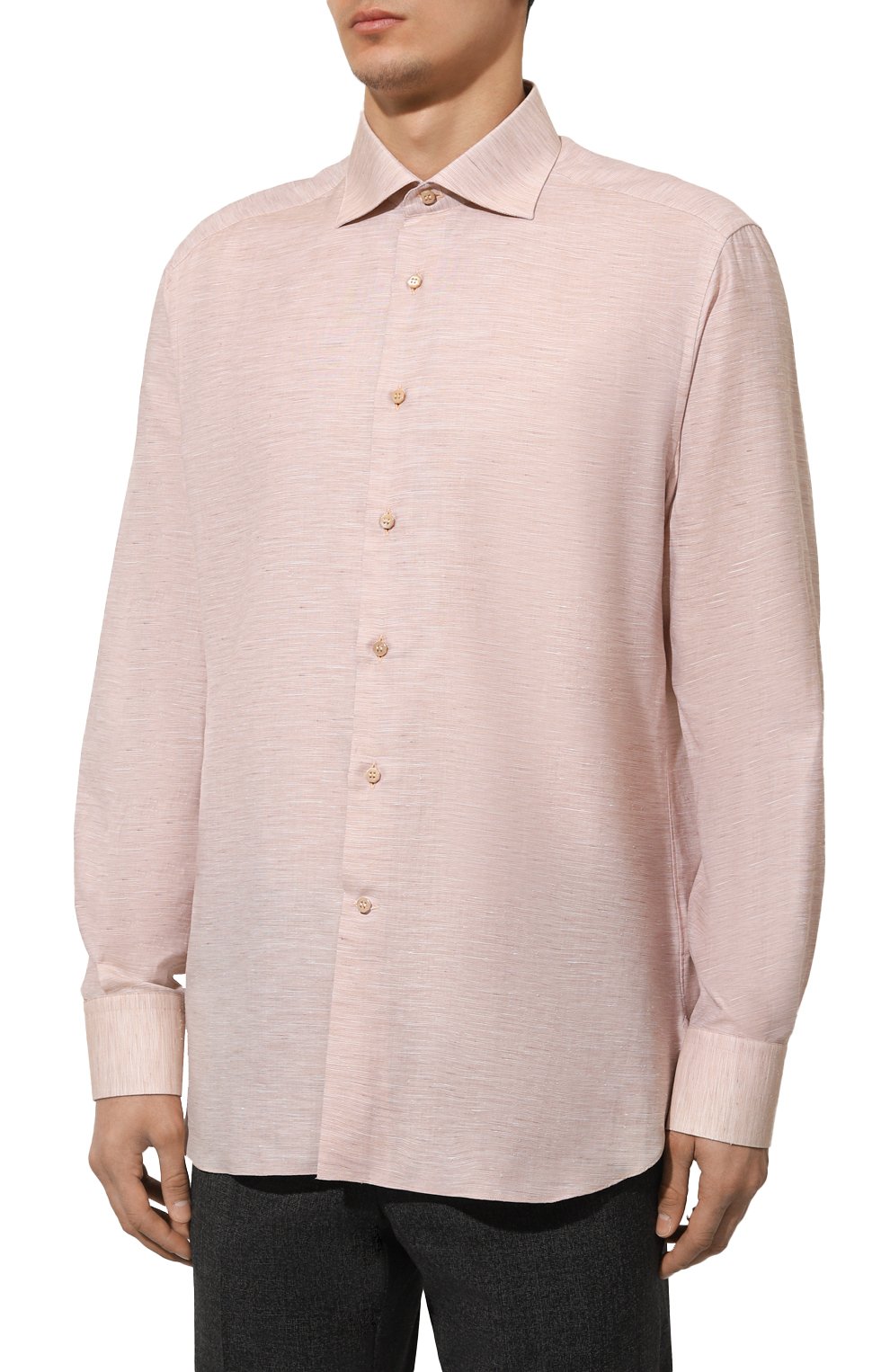 Рубашка из хлопка и льна STEFANO RICCI, арт. MC001427/R2755, фото 3