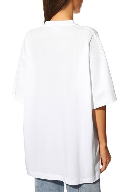 Хлопковая футболка VETEMENTS, арт. UE52TR180W 1611/W, фото 4