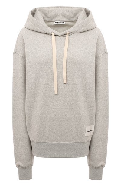 Женский хлопковое худи JIL SANDER, арт. J40GU0104/J20010