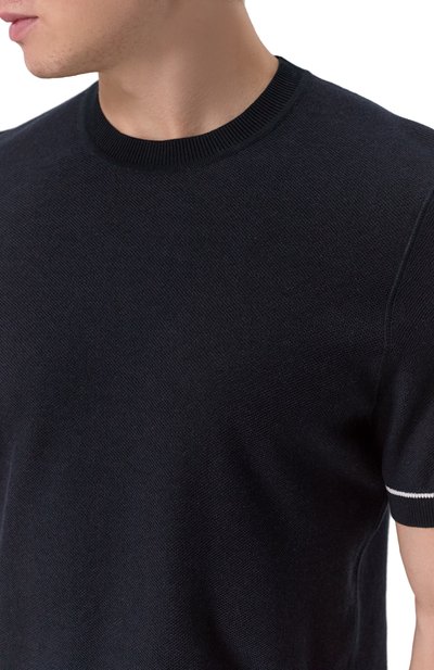 Джемпер из хлопка и лиоцелла BOSS, арт. 50537642, фото 5