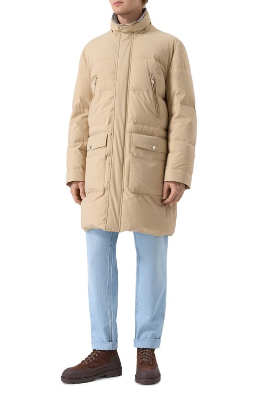 Пуховик Brunello Cucinelli MM4911827 Бежевый  MM4911827 Фото 6