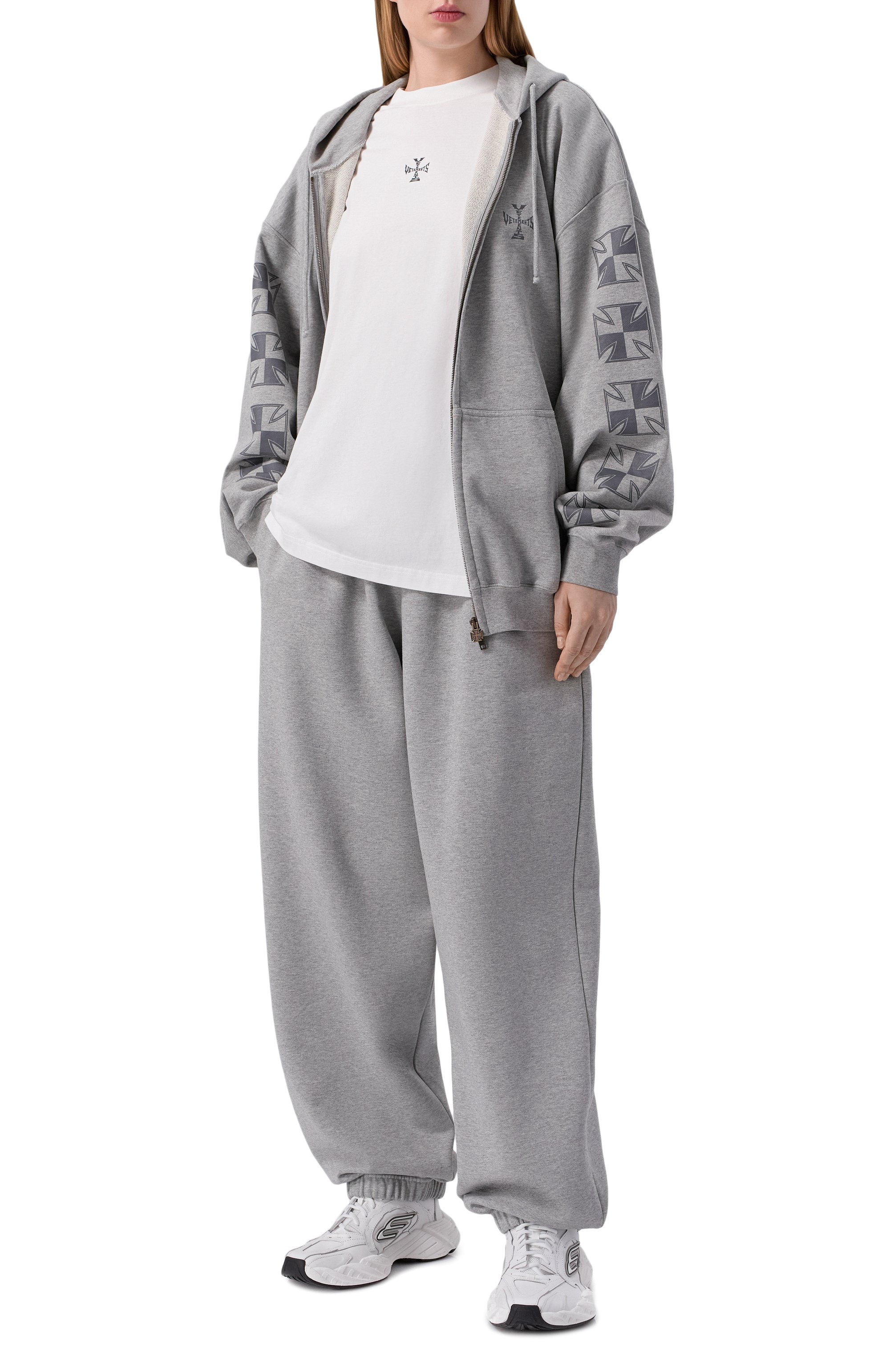 Хлопковые джоггеры VETEMENTS, арт. ME76SP158G/1302 M0LLET0N, фото 3
