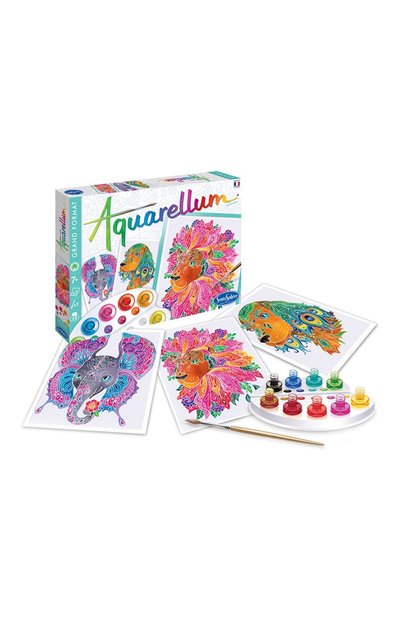 Акварельная раскраска химеры SENTOSPHERE, арт. 6398