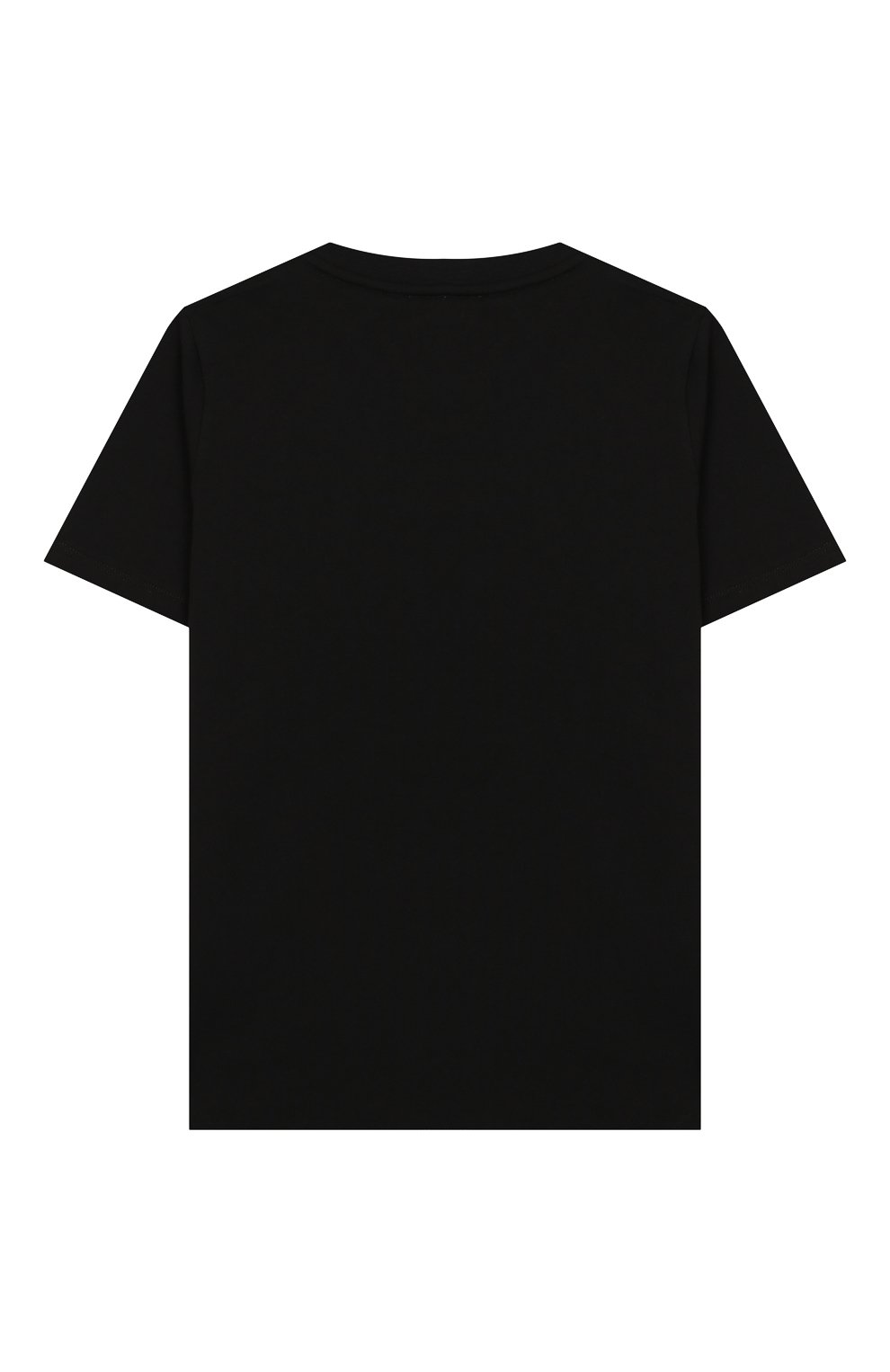 Хлопковая футболка BURBERRY черного цвета по цене 10750 руб., арт. 8008881, фото 2 Хлопковая футболка BURBERRY, арт. 8008881, фото 2