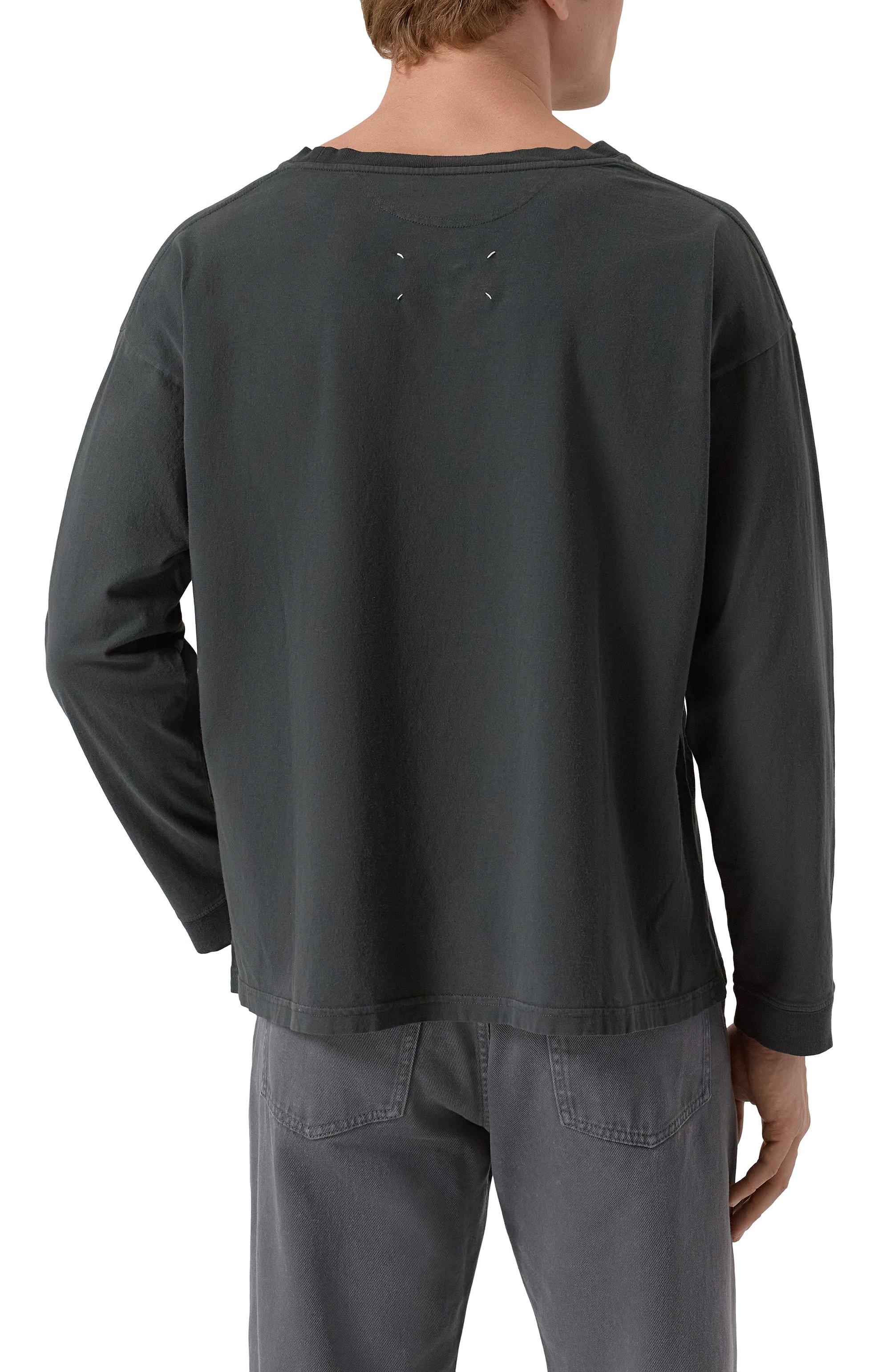 Хлопковый лонгслив MAISON MARGIELA, арт. S50GC0715/S24575, фото 4