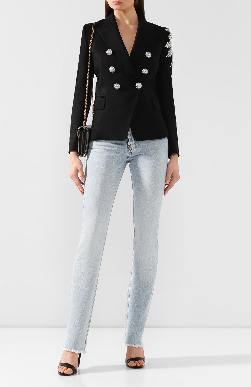 Двубортный жакет BALMAIN, арт. SF07220/P024, фото 2
