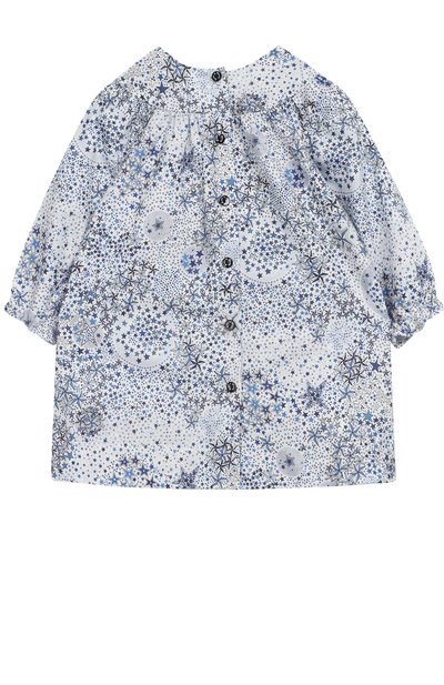 Хлопковое платье свободного кроя TARTINE ET CHOCOLAT разноцветного цвета по цене 10750 руб., арт. TM30201/1M-18M, фото 2 Хлопковое платье свободного кроя TARTINE ET CHOCOLAT, арт. TM30201/1M-18M, фото 2