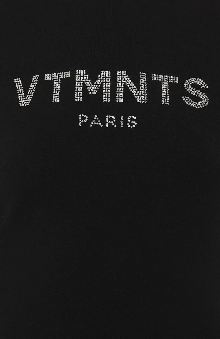 Хлопковая футболка VTMNTS, арт. VL20TR160B, фото 5