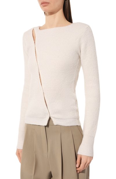 Кардиган JACQUEMUS, арт. 22H202KN002/2085OFFWHITE, фото 3