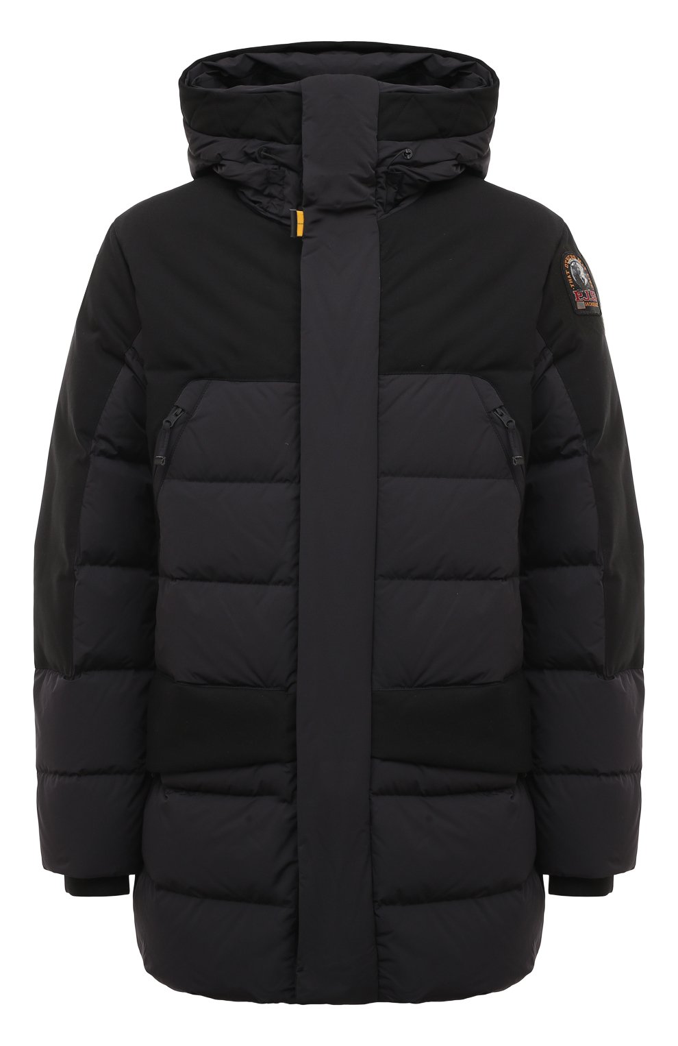 Пуховик PARAJUMPERS черного цвета по цене 95900 руб., арт. PMPUUP02, фото 1 Пуховик PARAJUMPERS, арт. PMPUUP02, фото 1