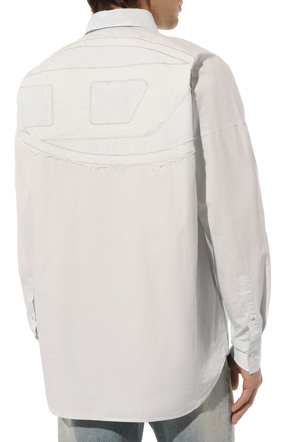 Хлопковая рубашка DIESEL, арт. A10251/0GEAJ, фото 4