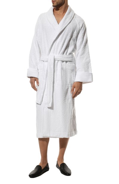 Халат unito FRETTE белого цвета по цене 36900 руб., арт. FR4645 D2060 G03X, фото 4 Халат unito FRETTE, арт. FR4645 D2060 G03X, фото 4