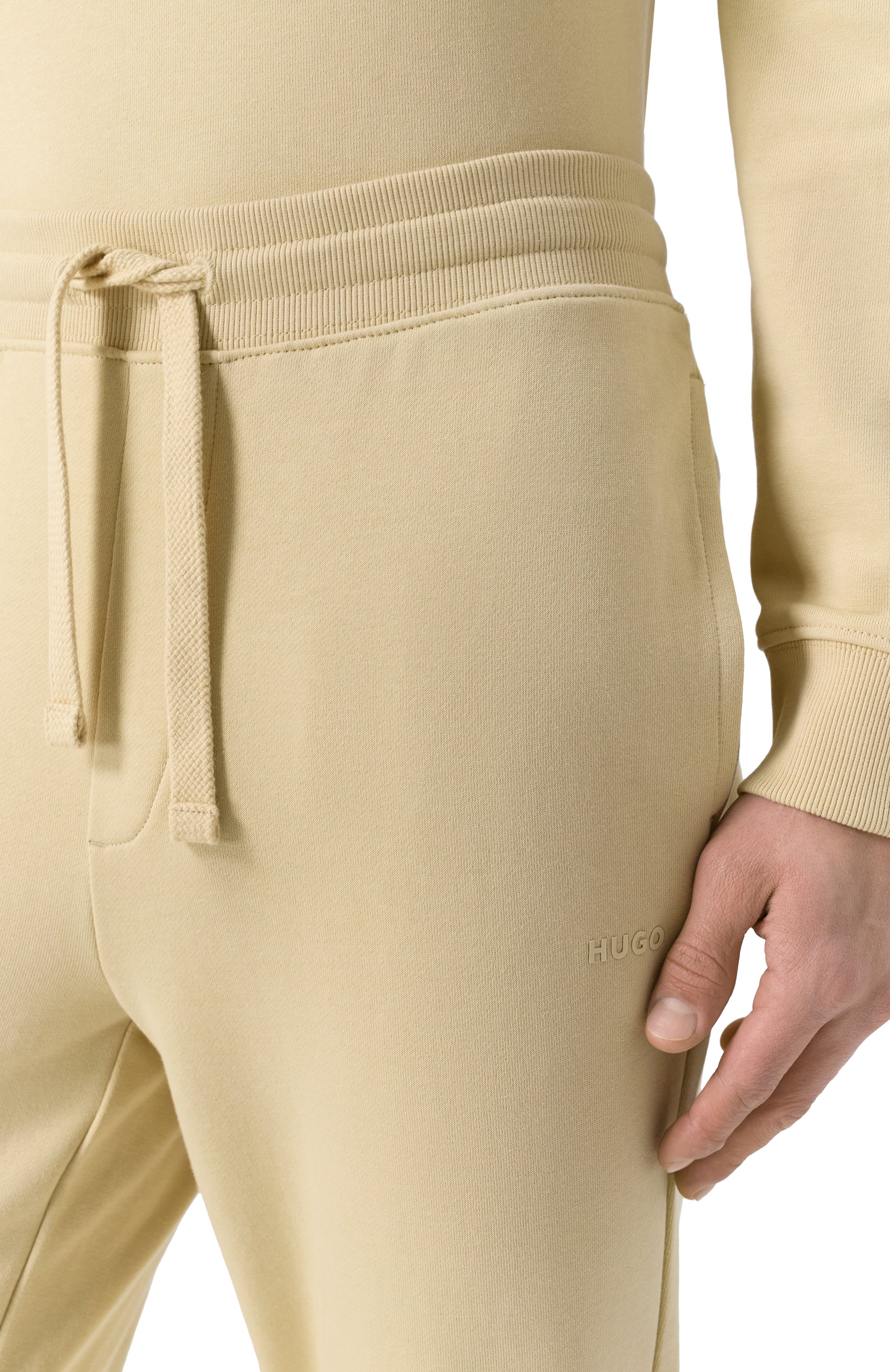Хлопковые джоггеры HUGO, арт. 50489617, фото 5