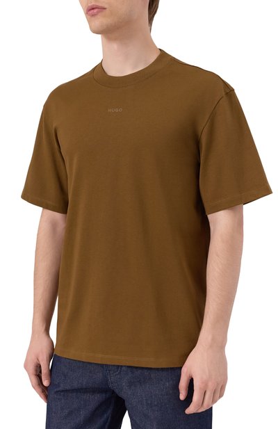 Хлопковая футболка HUGO, арт. 50488330, фото 3