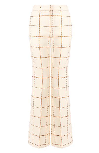 Женские брюки в клетку VICTORIA BECKHAM, арт. TR WID 21102F