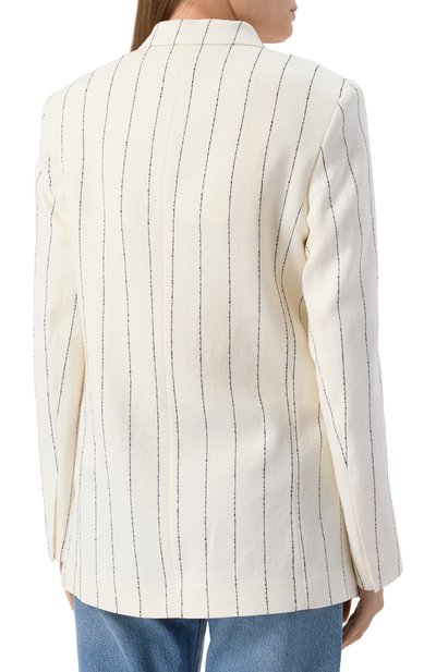 Жакет изо льна и вискозы BOSS, арт. 50537458, фото 4