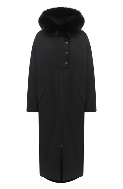 Женская парка с меховой отделкой YS ARMY PARIS, арт. 21WFM03320A02X