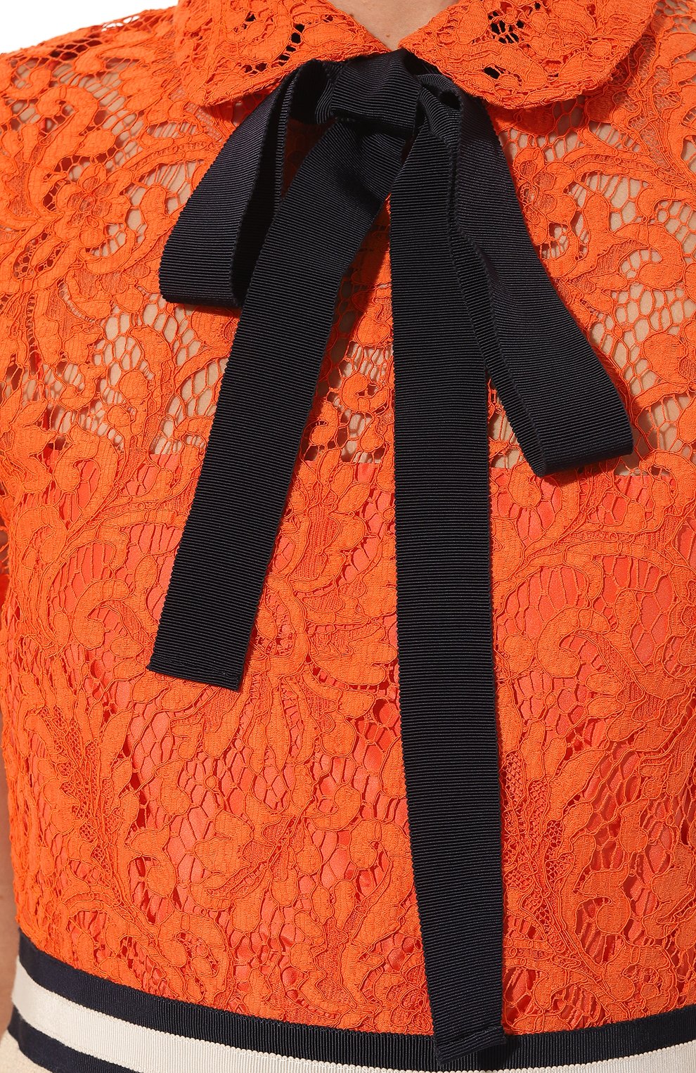 Платье из хлопка и вискозы GUCCI, арт. 569954 ZABMT, фото 5