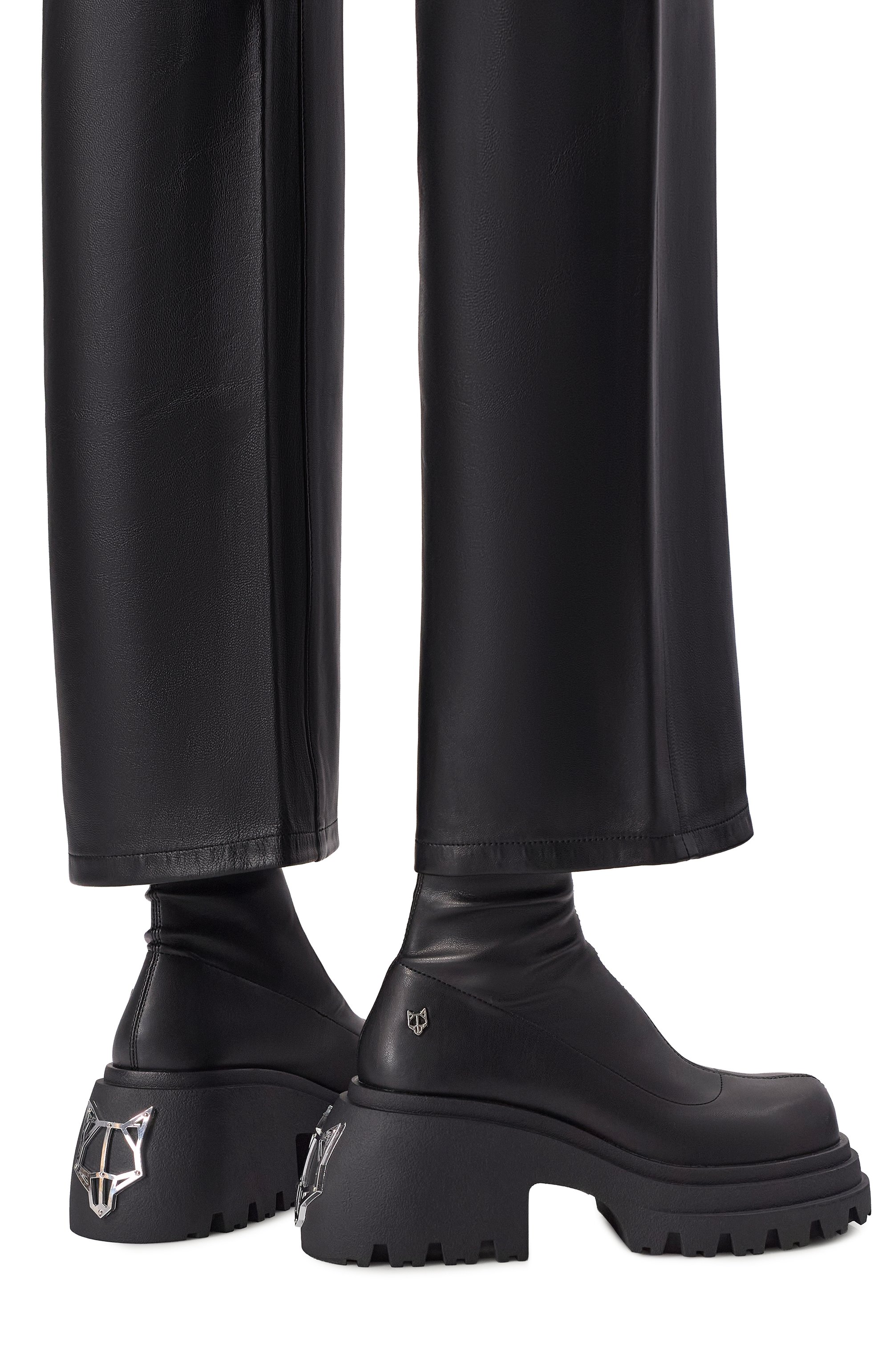 Ботильоны secret NAKED WOLFE черного цвета по цене 37500 руб., арт. SECRET/P0Y, фото 2 Ботильоны secret NAKED WOLFE, арт. SECRET/P0Y, фото 2